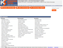 Tablet Screenshot of kleinanzeigen-suedtirol.com